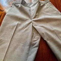 UNIQLO レディース チェックパンツ L オフィスカジュアル