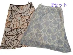 スカート 2セット Mサイズ 裏地付き