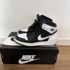 Nike Air Jordan 1 レトロ　OG highブラック/ホワイト