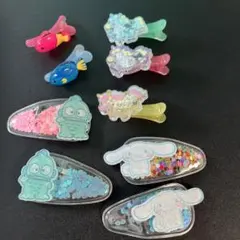 ヘアピン　まとめ売り　飾り　キャラクター　ヘアアクセサリー