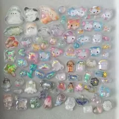 66 ボンボンドロップシール　80枚　おすそ分け　オーロラ うるちゅるシール