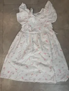 ZARA フラワープリント ワンピース 5-6歳