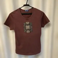 Gallery 三田三 半袖Tシャツ ブラウン