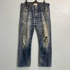 訳アリ リーバイス 501 デニムパンツ ジーンズ 青 ボタンフライ【8226 