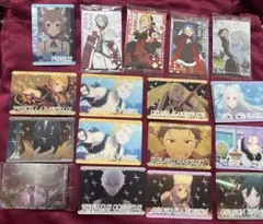 ハ*す様 リゼロ キャラクターカードセット ウエハース