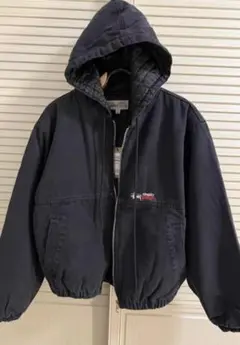 美品　Stussy ステューシー　ワークジャケット　ジップ　ブラック　Lサイズ STUSSY（ステューシー） ジャケット メンズ Insulated Canvas Work