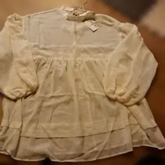新品♡ w closet ブラウス イエローのサムネイル