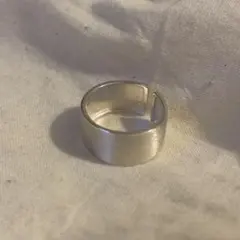 プレーンワイドリング　シルバー925