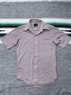 BELVET Checkered shirt 半袖シャツ - メルカリ