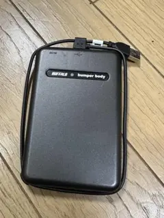 BUFFALO 外付けハードディスク HD-PS160U2-BK 本体