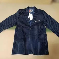 ネイビー ストライプ スーツセット 170