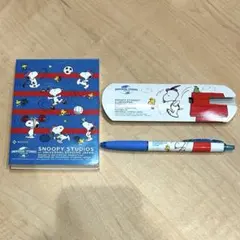 非売品 日本生命 USJ SNOOPY メモ帳 150ページ＆ボールペンセット