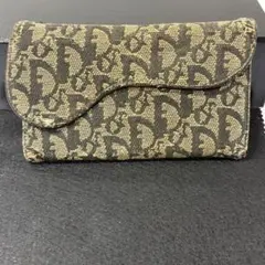 クリスチャンディオール　トロッター　キャンバス　財布　三つ折り　折り財布