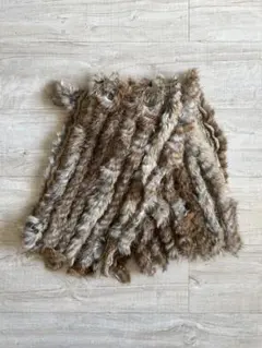 スヌード　茶色　マフラー　ストール