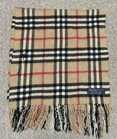 Burberry マフラー カシミヤ ノバチェック 英国製