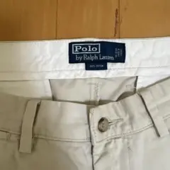 90s ラルフローレン　初期　POLO　ポロチノ　33 30　ベージュ