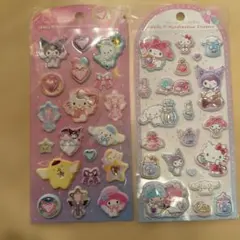 【正規品】サンリオ ジュエルマシュマロステッカー 2枚セット