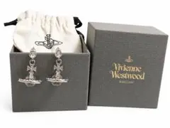 Vivienne Westwood オーブ ドロップ ピアス クリアのサムネイル