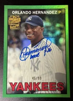topps archives Orlando Hernández 99シリ