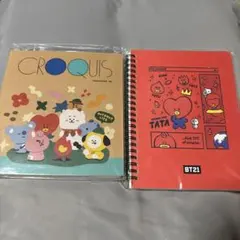 BT21 クロッキー帳.tata リングノートのサムネイル