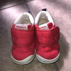 ミキハウス ファーストベビーシューズ レッド 13.0cm