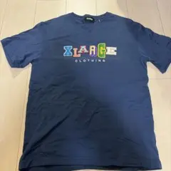 XLARGE ネイビー Tシャツ M