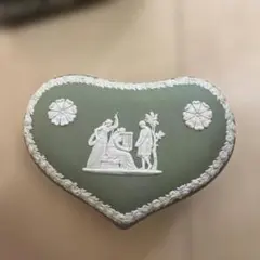 WEDGWOOD ウェッジウッド ジャスパー ハート型アクセサリーケース 陶器のサムネイル