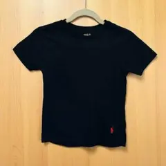 【美品】ポロ・ラルフ・ローレン 黒 Tシャツ120~130