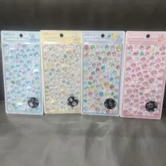 しずくちゃん　ボンボンドロップシールミニ4枚セット