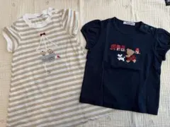 ファミリア　ワンピース　Tシャツ　セット