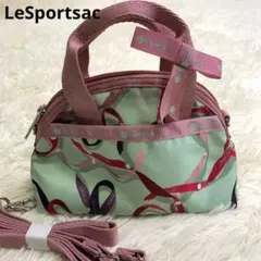 極美品✨ レスポートサック　BOW MINI YORK SATCHEL リボン