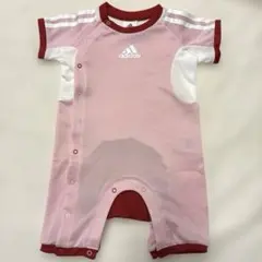 「adidas アディダス ベビーロンパース 80cm ピンク メッシュのサムネイル