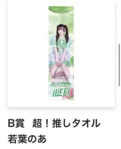 k*n様 若葉のあ Tシャツ タオル 若葉のあ Tシャツ ONE LiFE 武道館 iLiFE 3点セット アイライフ