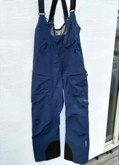 ak457 GORE-TEX ネイビー GUIDE ビブ スノーボードウェア L