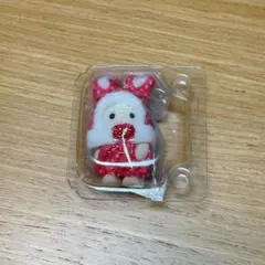 シルバニアファミリー赤ちゃんカラフルウサギコスチューム　赤