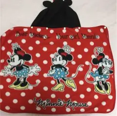 ミニーマウス 膝掛け