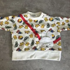 バースデイ　ミッフィー　ベビー服　トレーナー　80cm