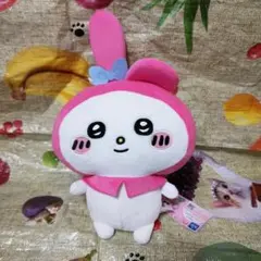 ナガノ×サンリオキャラクターズ　マイメロディ　ぬいぐるみ