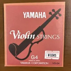 YAMAHA サイレントバイオリン弦 G4線 VS-04