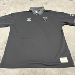 ガンバ大阪 hummel ポロシャツ ブラック L 選手用移動着