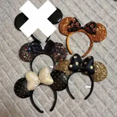 ミニー耳カチューシャ5個セット