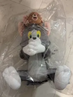 トムとジェリー happyくじトム ぬいぐるみ ラストワン 一番くじ - メルカリ