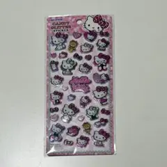 正規品　キティ　キャンディグリッターステッカー　シール　ギャル　サンリオ