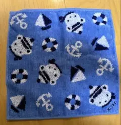 familiar 海のモチーフ ハンカチ