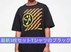 ZUMBA Electric Feel Unisex Tees 3PKのブラック