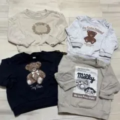 長袖　トレーナー　まとめ売り　80 90