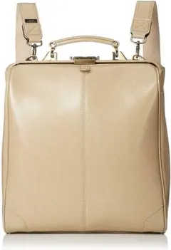 EVERWIN [高級合皮使用3WAYダレスバッグ(縦型) ベージュ]