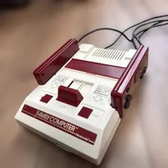 【当時物】ニンテンドー ファミリーコンピュータ 本体 レトロゲーム　取扱説明書付