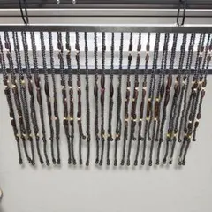 昭和レトロ⭐︎玉のれん玉すだれビンテージ - メルカリ