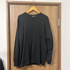 AURALEE LUSTER PLAITING L/S TEE 黒4のサムネイル